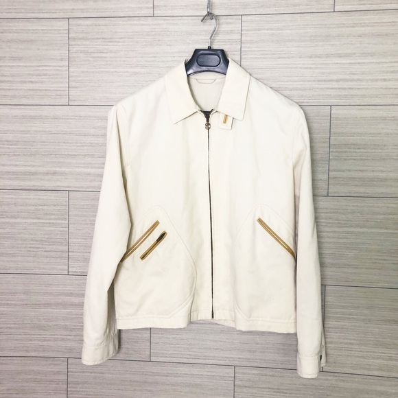 Salvatore Ferragamo Other - Salvatore Ferragamo Jacket with Leather Inserts